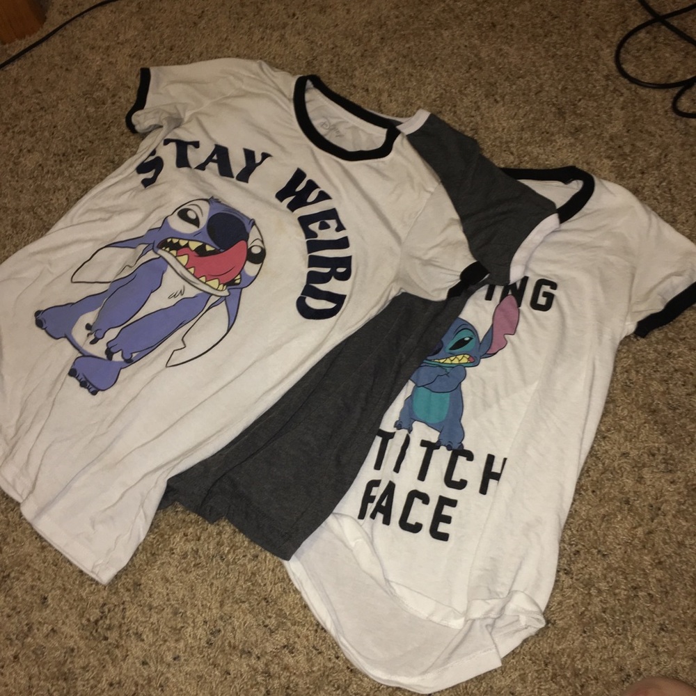 Lilo Stitch t shirt bundle